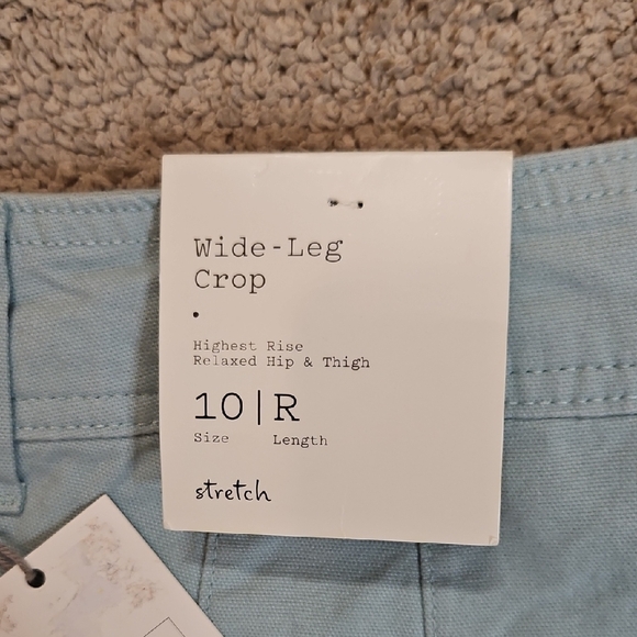 A New Day Women's High-Rise Cropped Wide Leg Pant Size 10 NWT - Picture 10 of 11